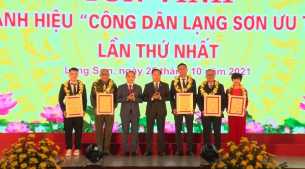 Tổ chức Lễ vinh danh "Công dân Lạng Sơn ưu tú" lần thứ nhất
