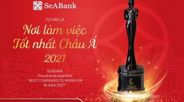 SeABank tự hào là Nơi làm việc tốt nhất châu Á 2021