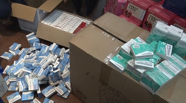 Hà Nam: Tạm giữ hàng trăm sản phẩm thuốc điều trị Covid-19 nhập lậu