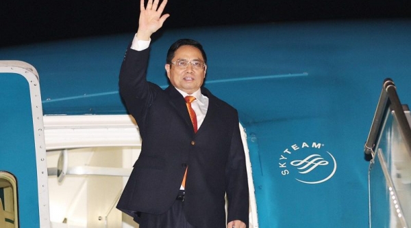 Thủ tướng Phạm Minh Chính lên đường tham dự Hội nghị COP26