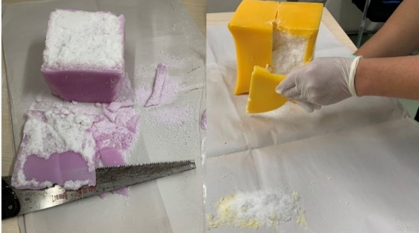 Cục Hải Quan TP. HCM phát hiện 5 kg ma túy giấu trong kiện hàng gửi sang Úc