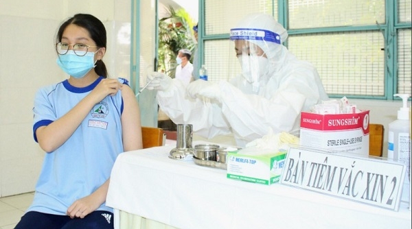 Từ ngày 22/11, TP.Hồ Chí Minh tiêm vaccine Covid-19 mũi 2 cho trẻ em