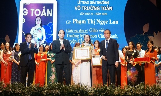 TP. Hồ Chí Minh: 50 cán bộ, giáo viên được xét trao tặng giải thưởng Võ Trường Toản