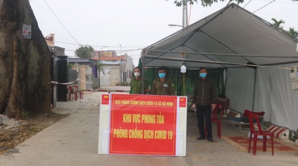 Nam Định thêm 56 ca mắc Covid-19 mới tại huyện Hải Hậu