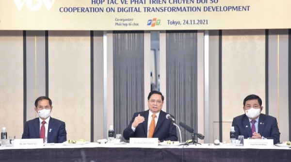 Thủ tướng Phạm Minh Chính: Lĩnh vực tài chính, ngân hàng ưu tiên đi đầu trong chuyển đổi số