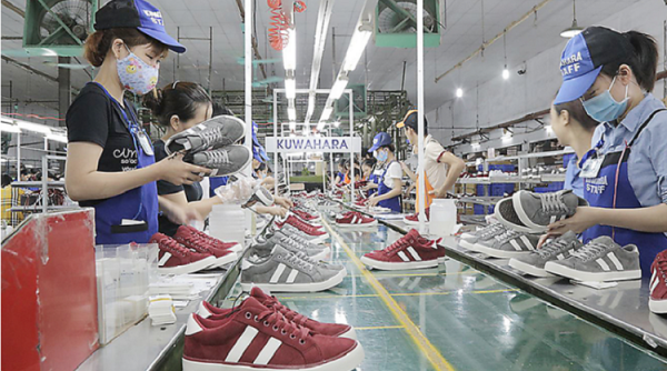 Kim ngạch xuất khẩu giày dép trong 10 tháng năm 2021 đạt trên 14,24 tỷ USD