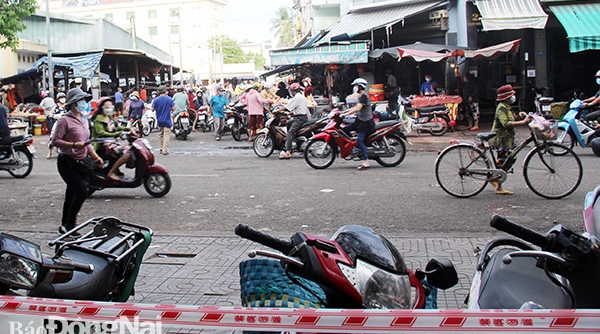 Chợ Biên Hòa mở cửa trở lại sau hơn 04 tháng tạm ngưng hoạt động