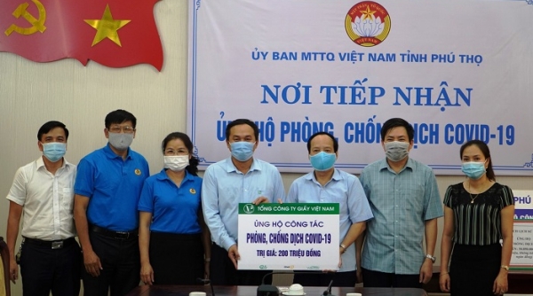 Tổng công ty Giấy Việt Nam: Ổn định sản xuất chung tay cùng lực lượng tuyến đầu chống dịch