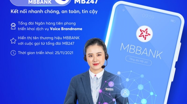 Voice Brandname MBBANK – Hiển thị tên thương hiệu từ cuộc gọi tổng đài MB247