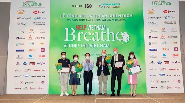 VCF tổng kết và tri ân chiến dịch “Help Vietnam Breathe - Vì Nhịp thở Việt Nam”