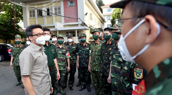 TP. Hồ Chí Minh đề xuất Bộ Quốc phòng duy trì lực lượng hỗ trợ y tế đến hết tháng 12