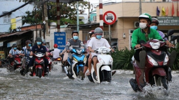 Thành phố Hồ Chí Minh sắp đón triều cường cao nhất từ đầu năm