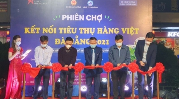 Đà Nẵng tổ chức “Phiên chợ kết nối tiêu thụ hàng Việt - Đà Nẵng năm 2021”