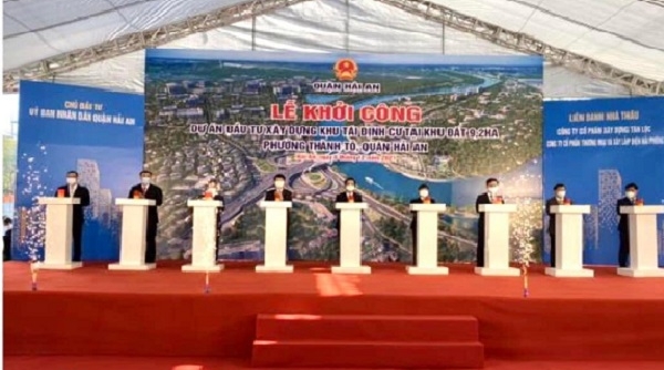 Hải Phòng: Khởi công xây dựng khu tái định cư tại khu đất 9,2 ha phường Thành Tô, quận Hải An