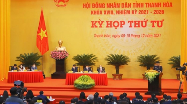 Khai mạc Kỳ họp thứ tư, HĐND tỉnh Thanh Hóa khóa XVIII