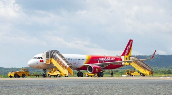 Vietjet ghi nhận doanh thu vận tải hàng không đạt hơn 1.365 tỷ đồng
