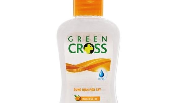 Đình chỉ lưu hành và thu hồi dung dịch rửa tay Green Cross loại 70ml không đảm bảo chất lượng