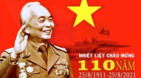 Lễ kỷ niệm 110 năm ngày sinh Đại tướng Võ Nguyên Giáp diễn ra sáng nay