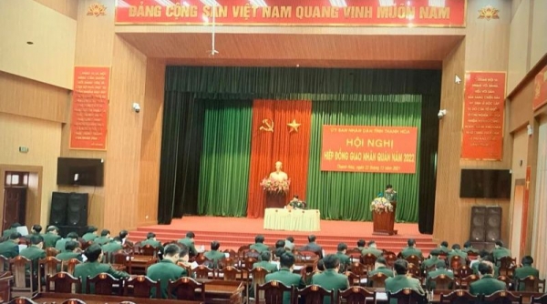 Bộ CHQS tỉnh Thanh Hóa hiệp đồng giao nhận quân năm 2022