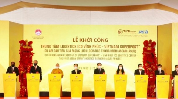 Tập đoàn T&T và đối tác Singapore khởi công ‘siêu cảng’ đầu tiên của mạng lưới logistics thông minh ASEAN