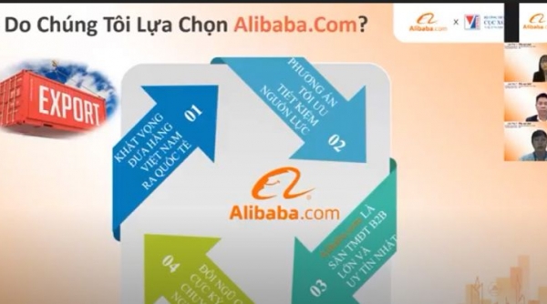 Alibaba.com khuyến khích doanh nghiệp Việt Nam áp dụng chuyển đổi số và xuất khẩu trực tuyến
