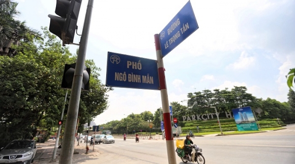 Hà Nội: Chính thức đặt tên cho 38 tuyến phố