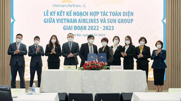 Sun Group và Vietnam Airlines ký kết hợp tác chiến lược toàn diện