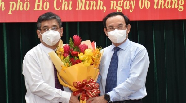 Phó Ban Dân vận Trung ương làm Trưởng ban Tổ chức Thành ủy TP. Hồ Chí Minh
