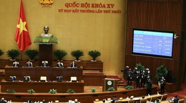 Với 424/426 đại biểu tán thành, Quốc hội chính thức thông qua gói kích thích kinh tế