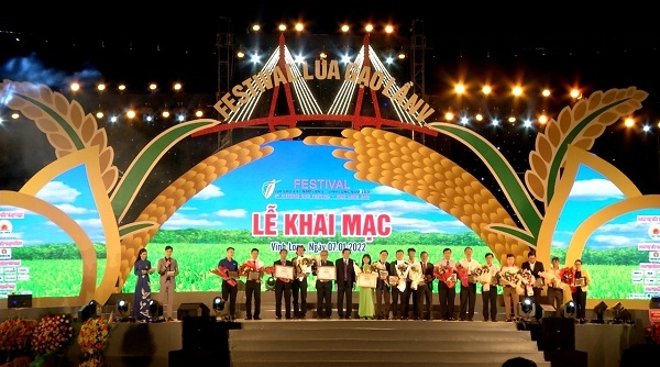 Agribank đồng hành cùng Festival lúa gạo Việt Nam lần thứ V