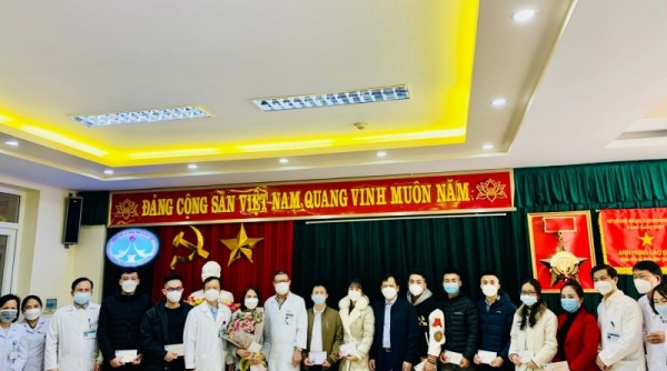 Bệnh viện Đa khoa tỉnh Thanh Hoá cử đoàn cán bộ y, bác sĩ tham gia hỗ trợ điều trị Covid-19 tại Hà Nội