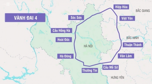 Hà Nội: Sớm đầu tư dự án đường Vành đai 4 để liên kết các tuyến đường bộ