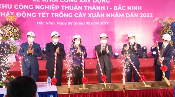 Viglacera "khai Xuân", khởi công dự án KCN Thuận Thành I và dự án khu nhà ở công nhân KCN Yên Phong