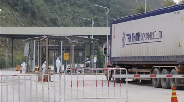Từ ngày 16/02, Lạng Sơn dừng tiếp nhận phương tiện chở hàng hoa quả tươi lên cửa khẩu