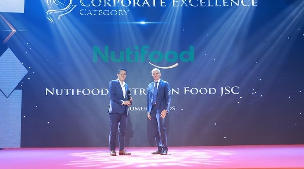 Nutifood 02 năm liên tiếp được vinh danh 04 giải thưởng lớn của Châu Á