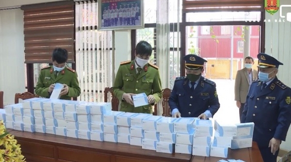 Quản lý thị trường Bắc Ninh tạm giữ 1.395 bộ kit test Covid-19 có dấu hiệu vi phạm