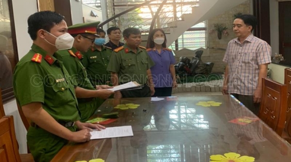 Công an Đồng Nai bắt tạm giam và khám xét nơi ở cựu Phó Chủ tịch UBND TP. Biên Hòa