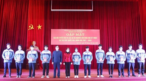 Lào Cai giành 46 giải trong Kỳ thi chọn học sinh giỏi quốc gia THPT năm 2022