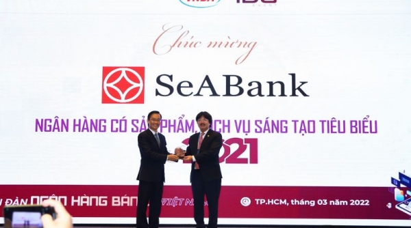 SeABank được vinh danh 02 giải thưởng “Ngân hàng Việt Nam tiêu biểu 2021”