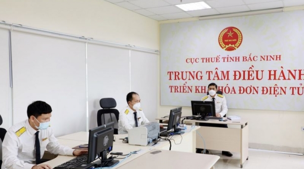 Cục Thuế tỉnh Bắc Ninh ra mắt Trung tâm điều hành triển khai hóa đơn điện tử