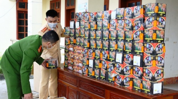 Công an Hà Tĩnh khởi tố đối tượng buôn bán 130 kg pháo nổ