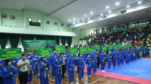 1.200 vận động viên học sinh sôi nổi tranh tài tại Giải Vovinam Việt Võ Đạo Cúp Nestlé MILO 2022