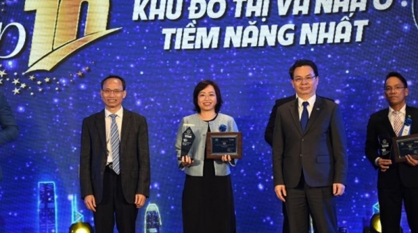 Tập đoàn BRG được vinh danh tại Giải thưởng thương hiệu bất động sản dẫn đầu năm 2021-2022