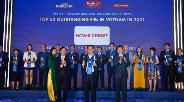 Home Credit Việt Nam vinh dự nằm trong top 50 Doanh Nghiệp FDI tiêu biểu năm 2021-2022