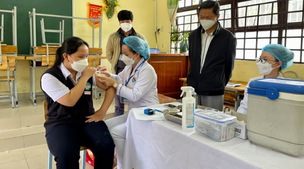 Lâm Đồng triển khai tiêm vaccine phòng Covid-19 cho trẻ em từ 11 đến dưới 12 tuổi