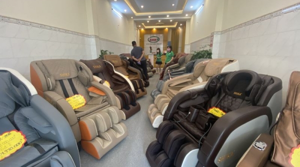 Bài 4: Nhiều đại lý tại TP. HCM bán ghế massage Shika nhập khẩu không có tem nhãn phụ