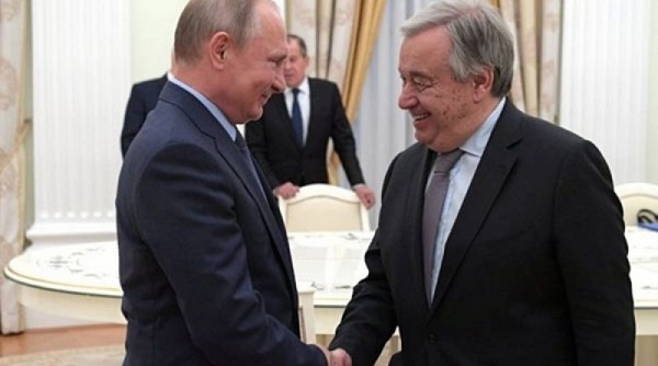 Tổng thống Nga khẳng định với Tổng Thư ký Liên Hợp quốc: Kosovo tạo tiền lệ cho Donbass