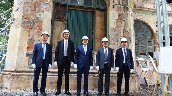 Khởi công dự án bảo tồn, sửa chữa biệt thự Pháp cổ ở Hà Nội