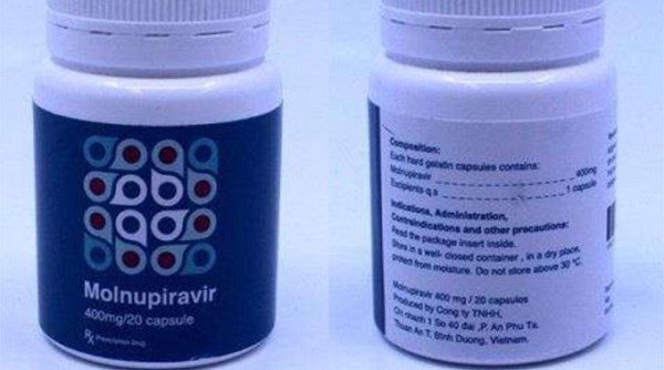 Xuất hiện thuốc giả Molnupiravir tại Thụy Sĩ trên nhãn có thông tin tiếng Việt