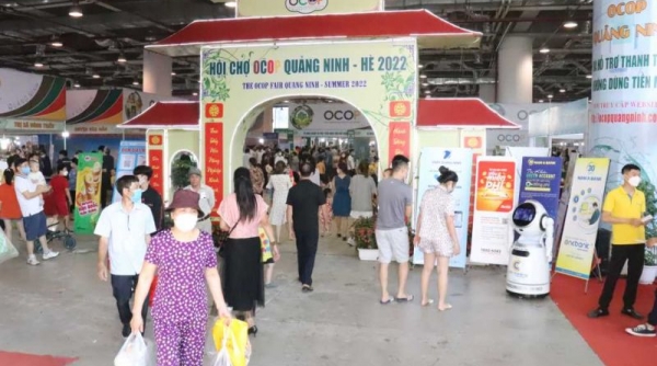 Hội chợ OCOP Quảng Ninh - Hè 2022 đạt doanh thu gần 16 tỷ đồng